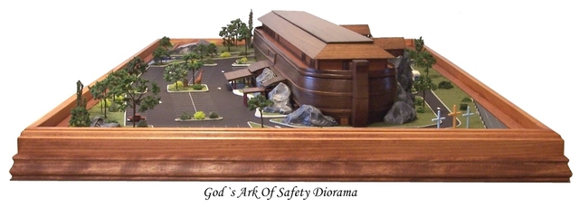 Gods Ark Model Diorama